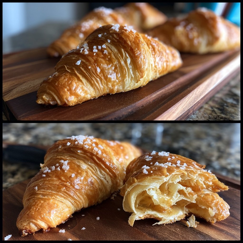 Butter Croissants From Scratch