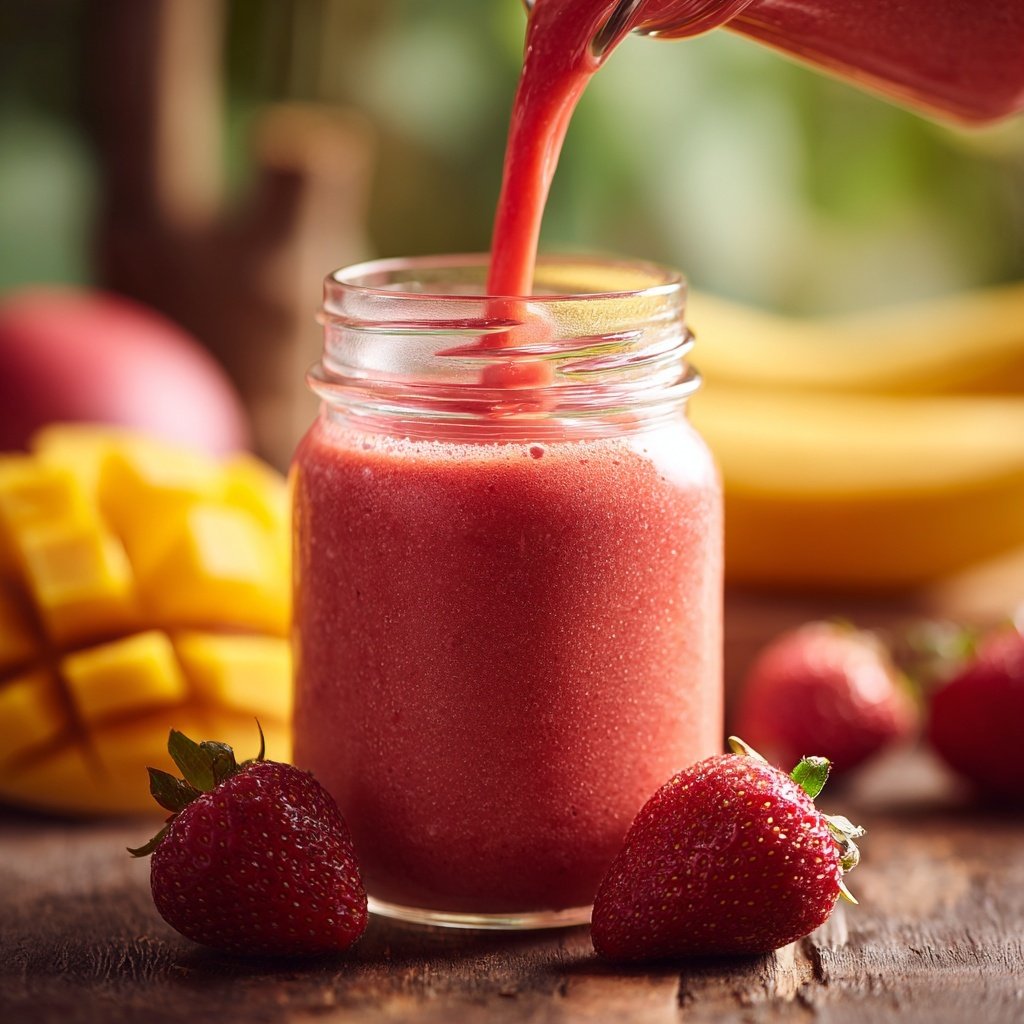 Strawberry Mango Smoothie