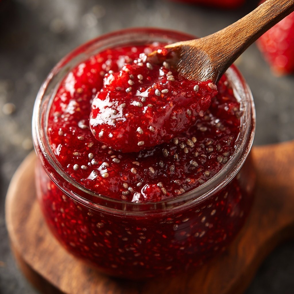 Easy Strawberry Chia Jam