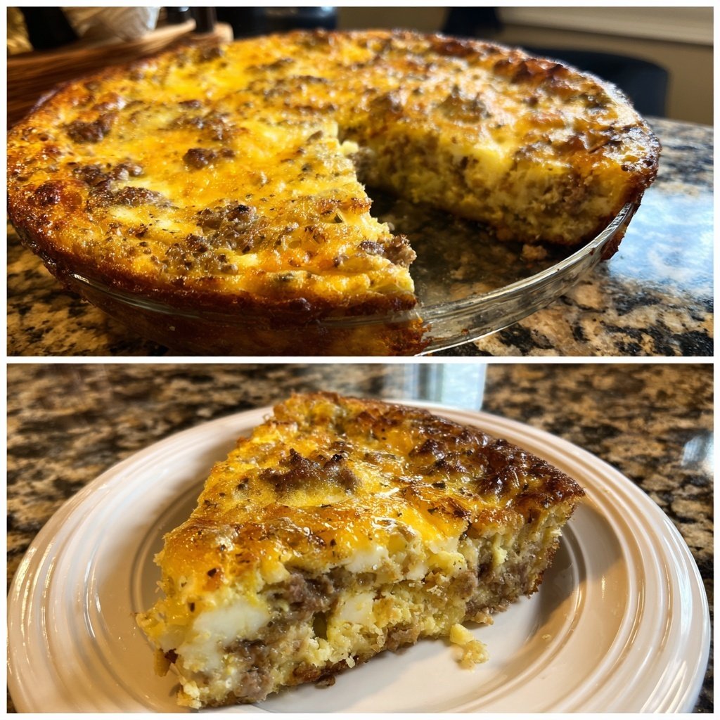 Keto Sausage And Egg Breakfast Bake