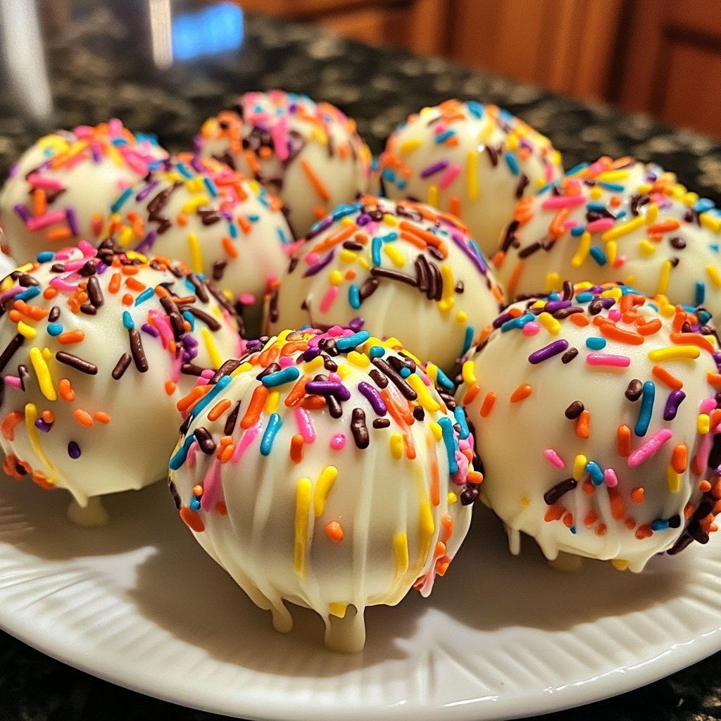 Starbucks Copycat Birthday Cake Pops