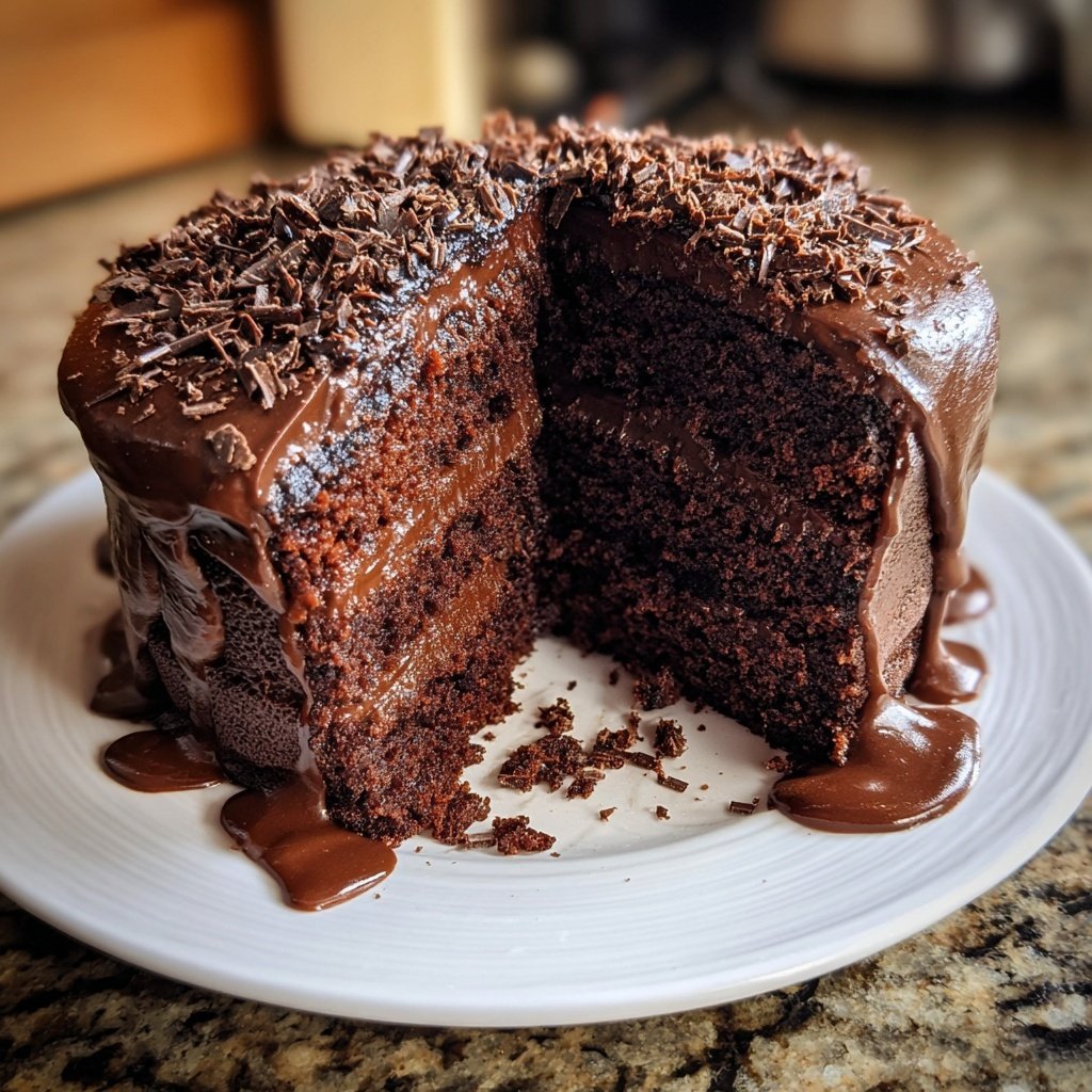 Chocolate Cake With Dark Cocoa