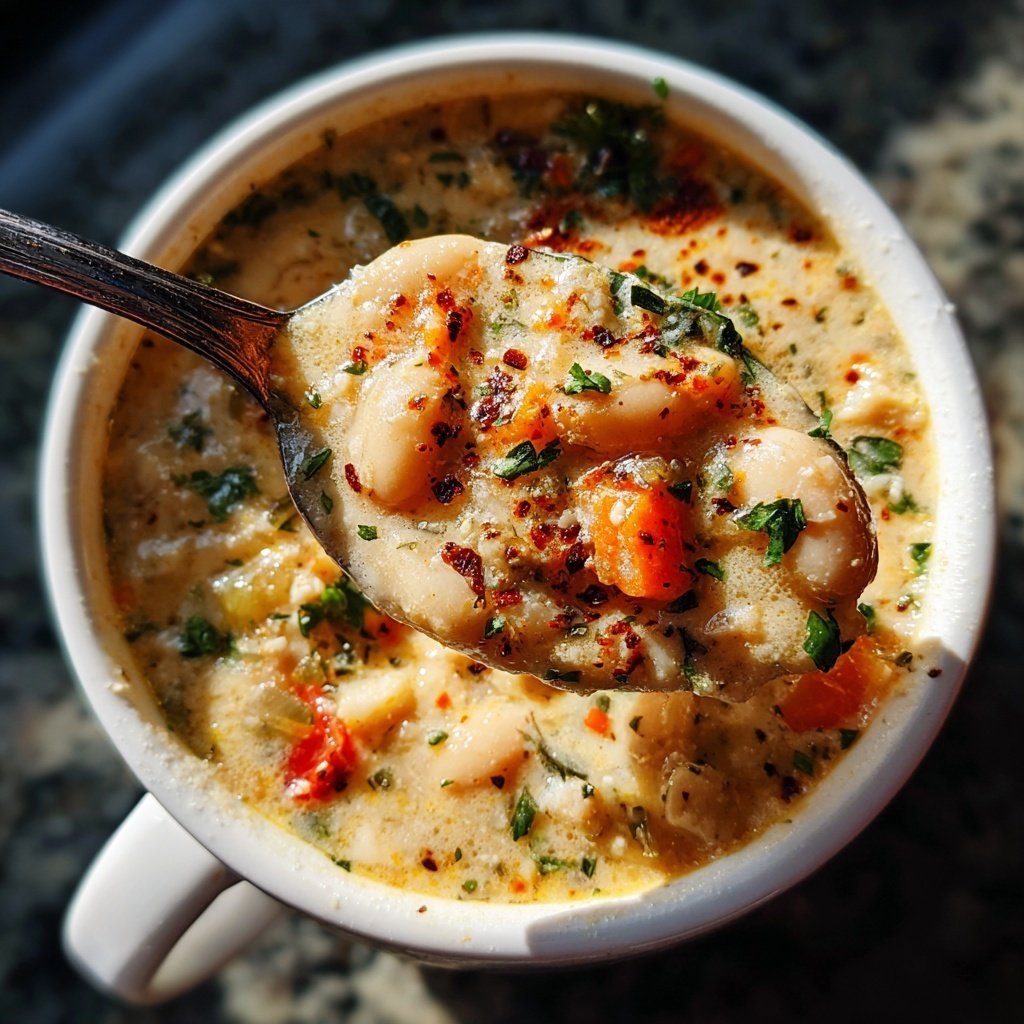 Sunday Creamy White Bean Stew