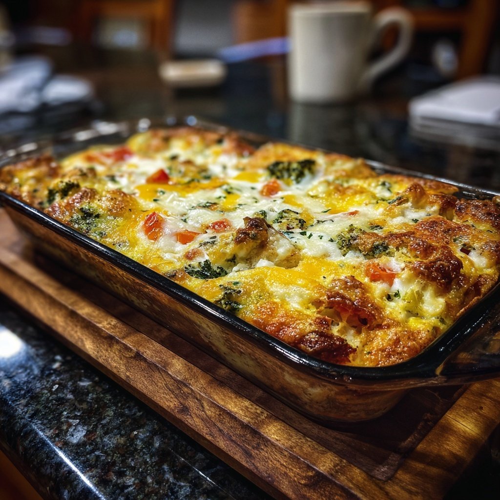 Make Ahead Breakfast Egg Bake